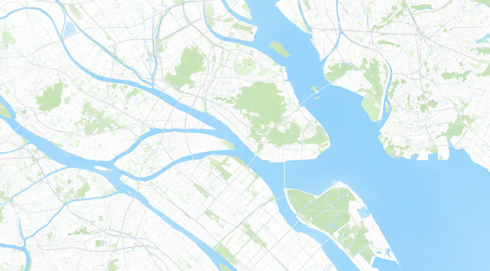 Convert the input satellite imagery into a professional GIS vector base map, with stylized rendering while strictly pres